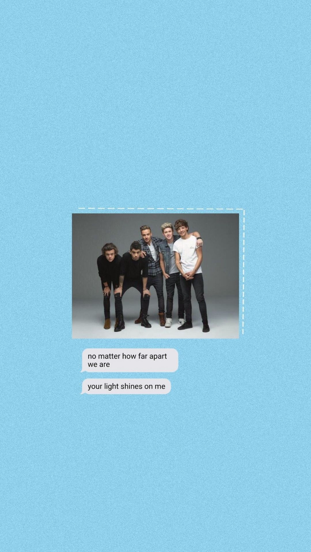 1D blue aesthetic. One direction background, One direction picture / iPhone HD Wallpaper Background Download HD Wallpaper (Desktop Background / Android / iPhone) (1080p, 4k) (1080x1917)