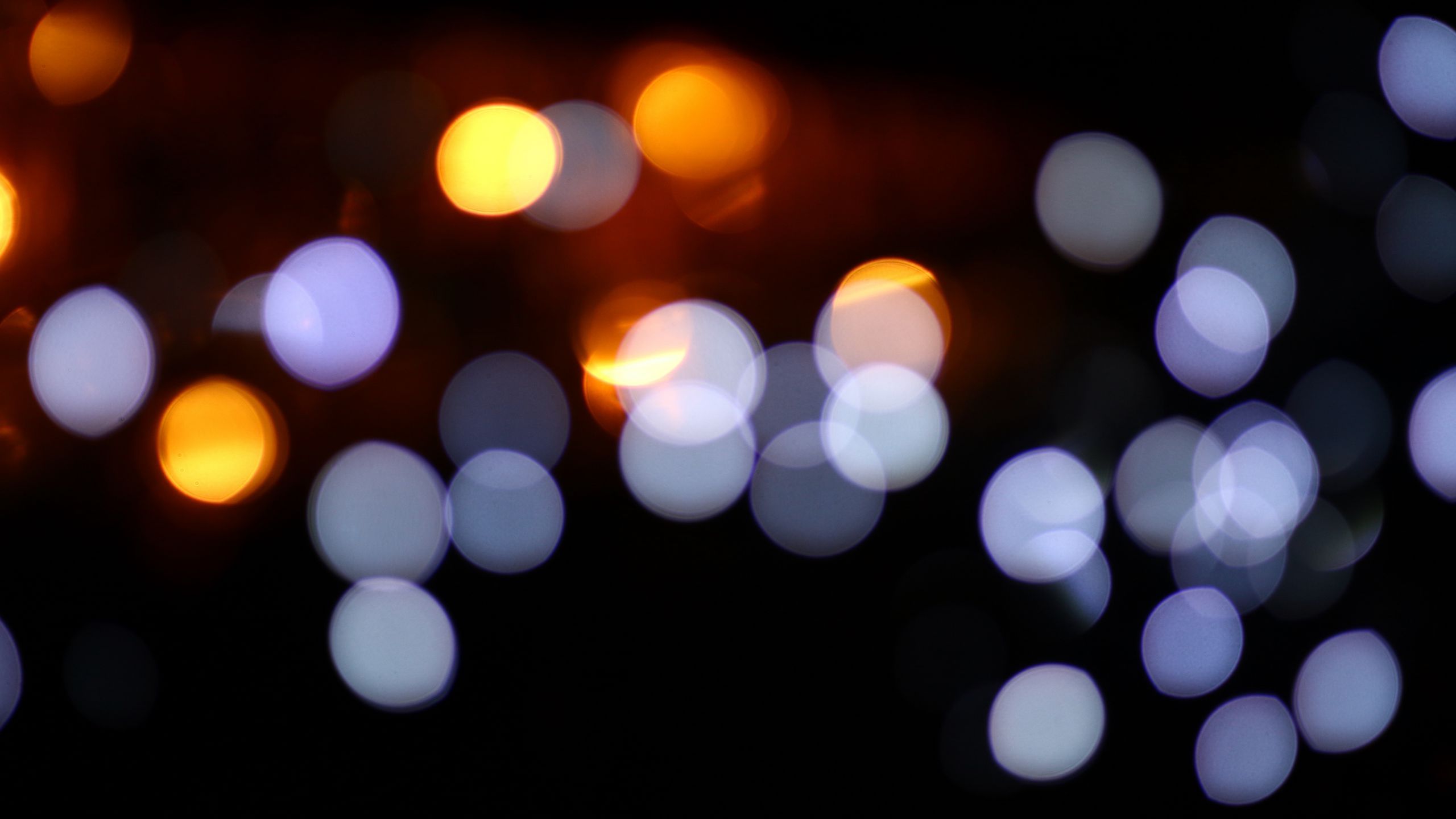 Blurry Lights Wallpaper Free 2560X1440 Blurry Lights Background