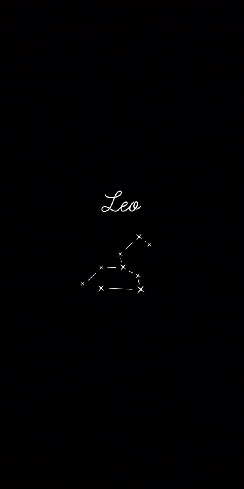 Leo zodiac constellation HD wallpaper