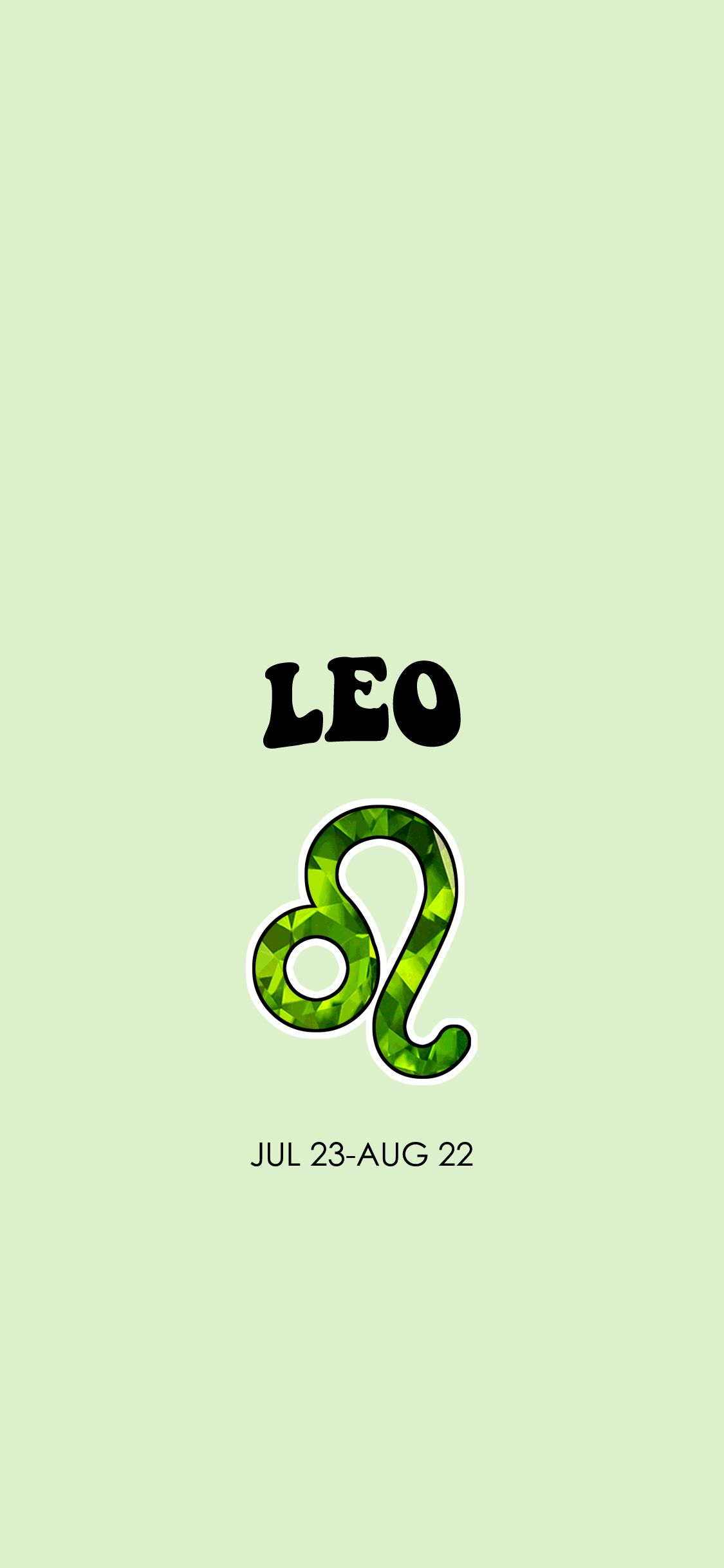 Leo Phone Wallpaper by AngeloIra