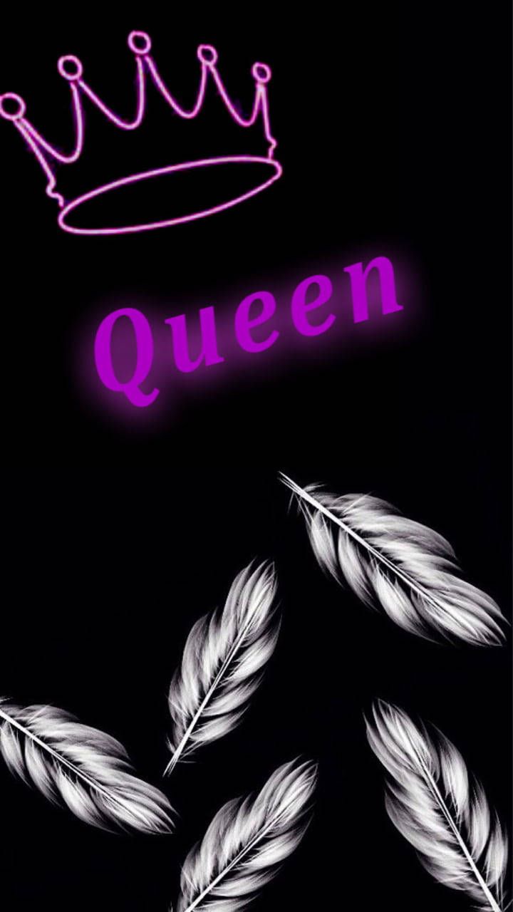 Download Queen Black And Purple Aesthetic Wallpaper