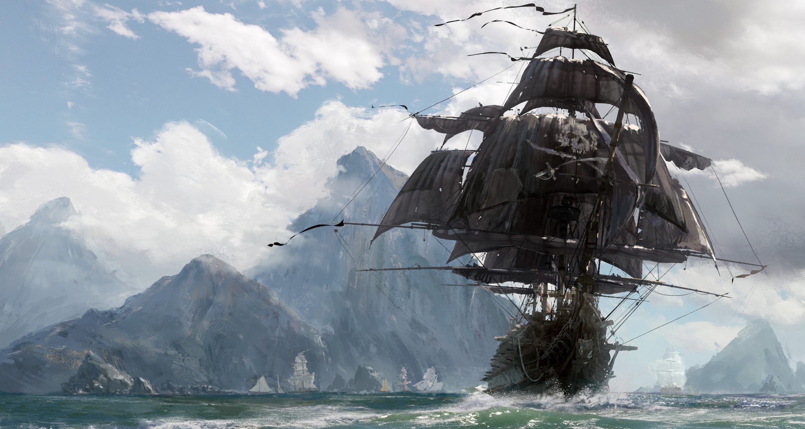 The pirate ship wallpaper 1920x1080 for android - Pirate
