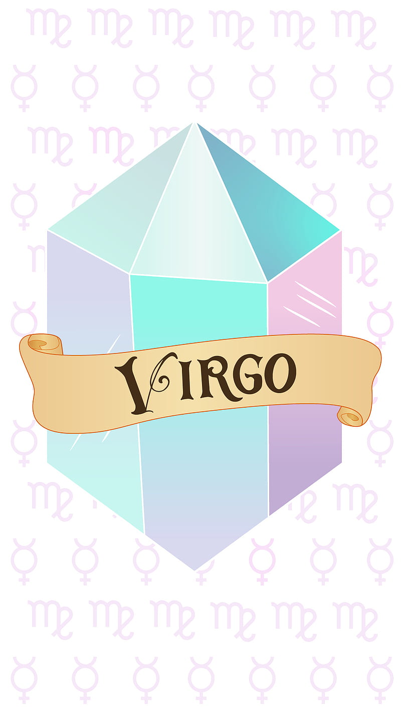 Virgo, gem, gemstone, maddy lunna, opal, pastel, pastel colors, pink, signos del zodiaco, HD phone wallpaper