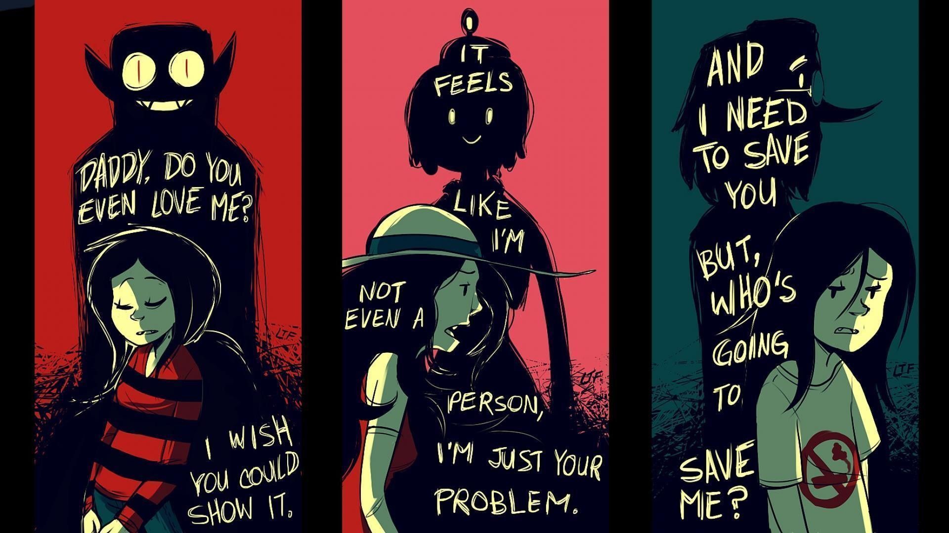 1920x1080 adventure time wallpaper, i'm just your problem to save me, - Vampire