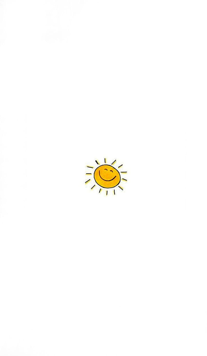 A sun drawn on the wall - Smile