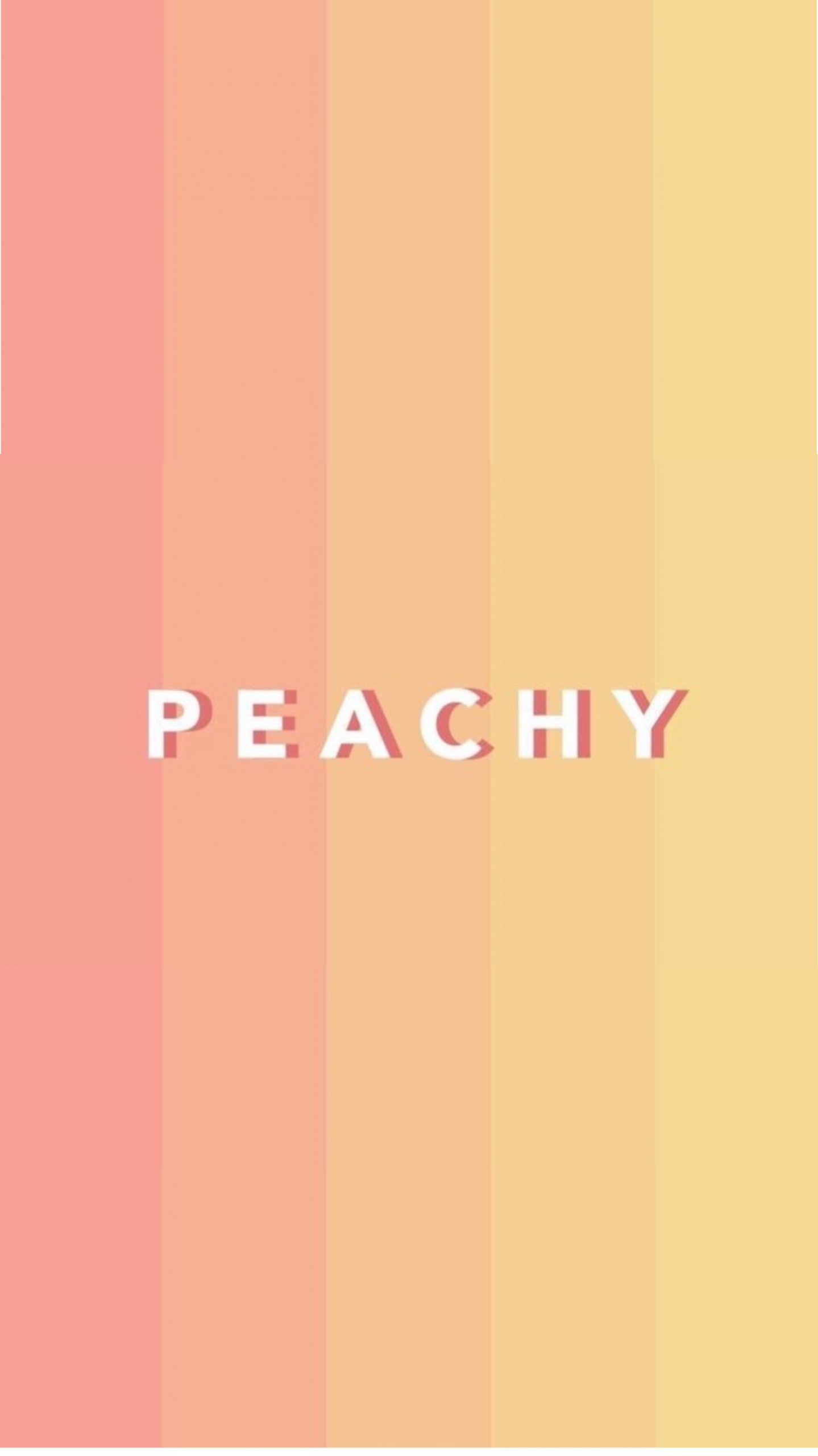 A poster for the movie peachy - Peach