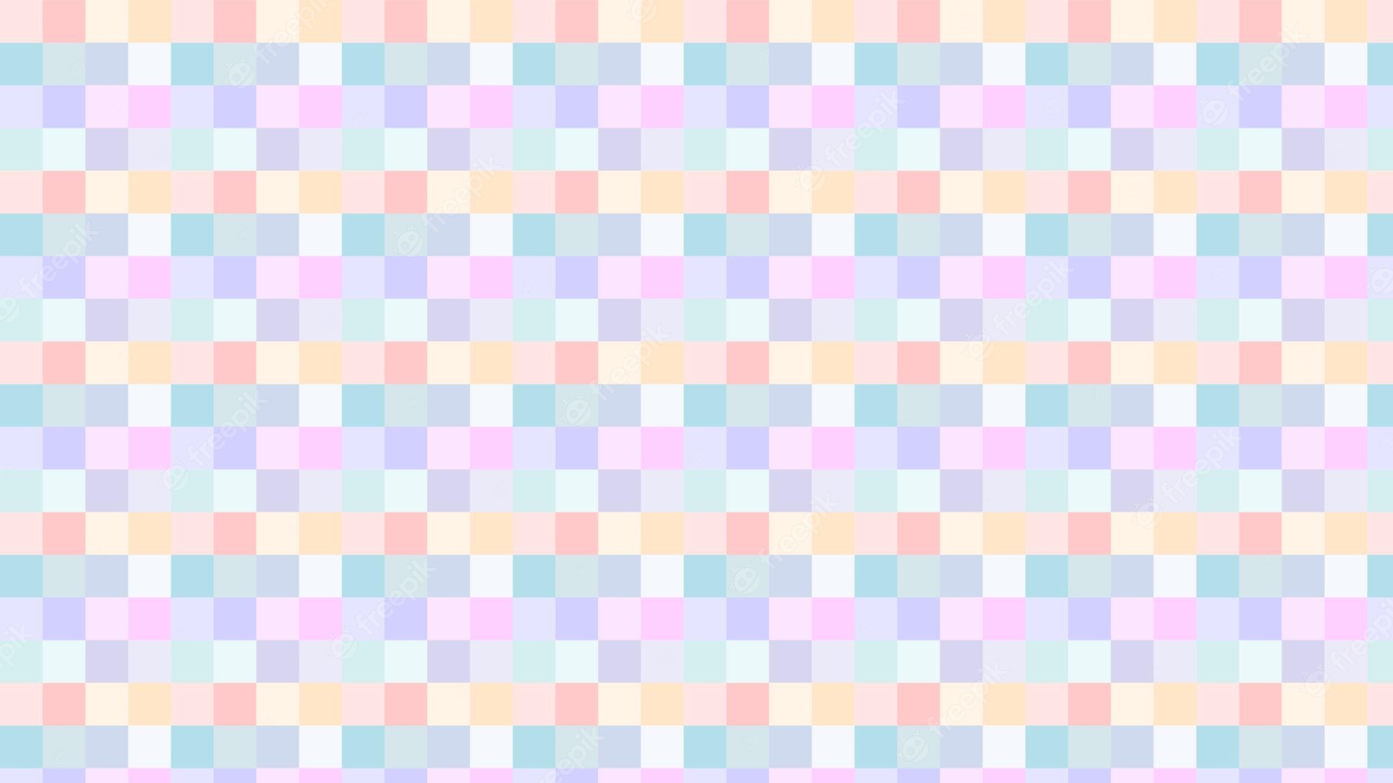 Pastel checkered background. Aesthetic background. - Light yellow