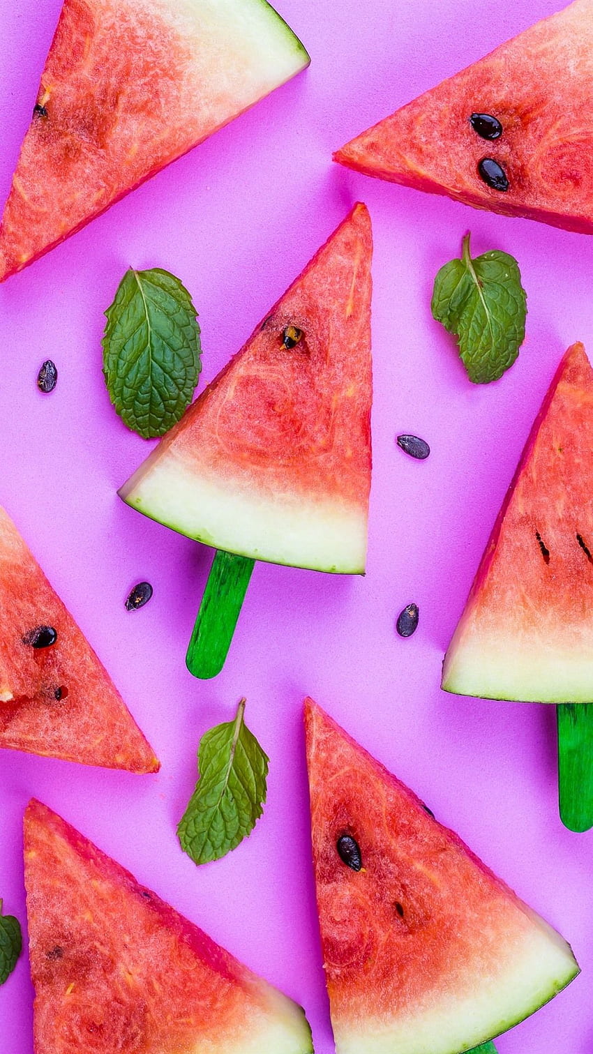 Watermelon slices HD wallpaper