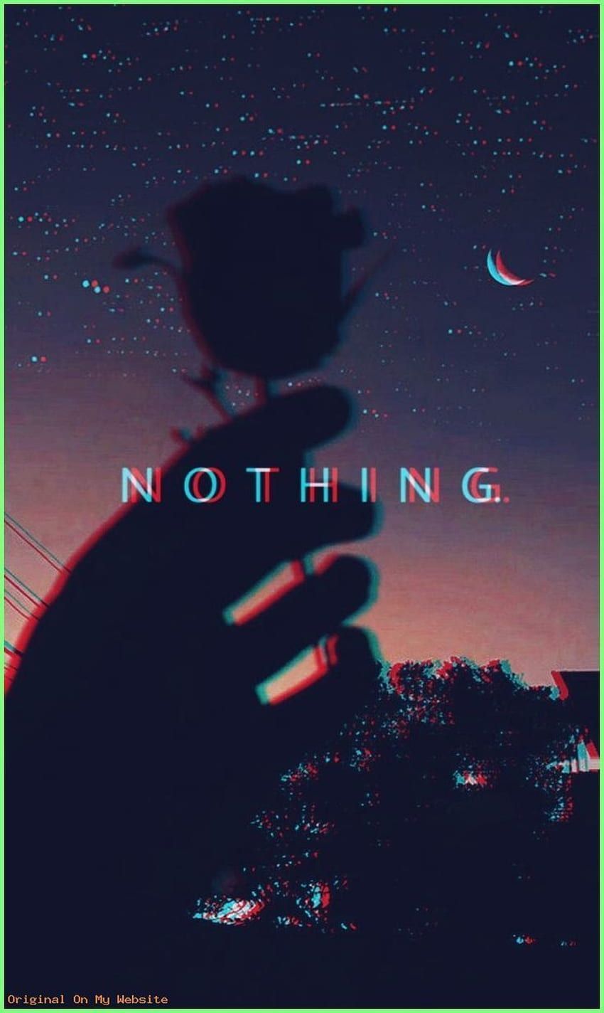 A poster that says nothing - Depression, depressing, profile picture