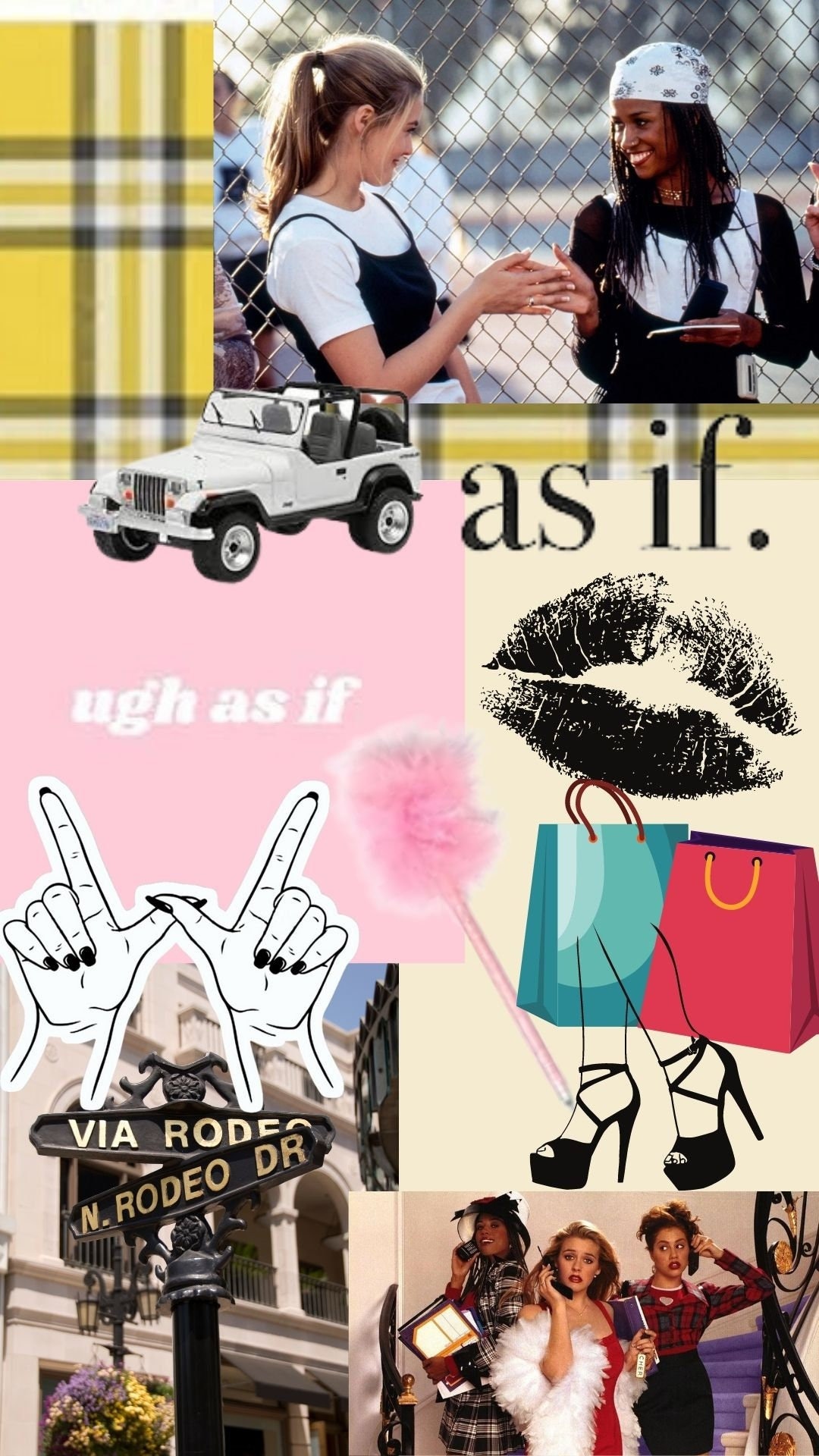Clueless Wallpaper Collage