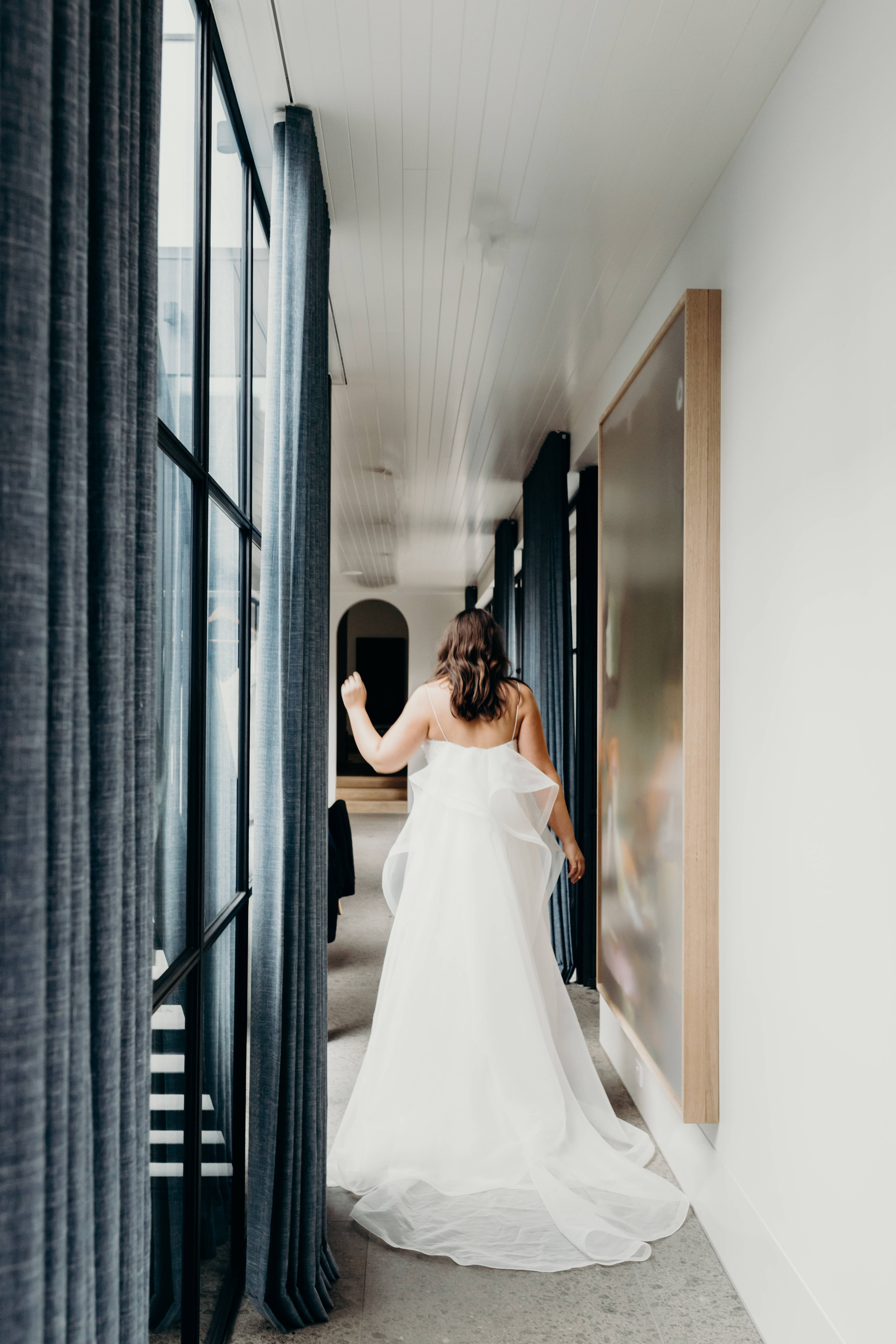Download Wedding Aesthetic Bride Gown Wallpaper