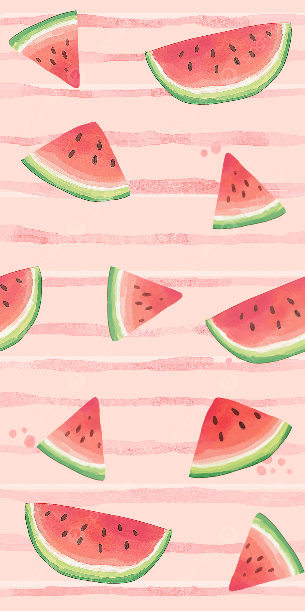 Pink Watermelon Fruit Without Gap Background, Watermelon, Slimming Fruit, Healthy Diet Background Image for Free Download
