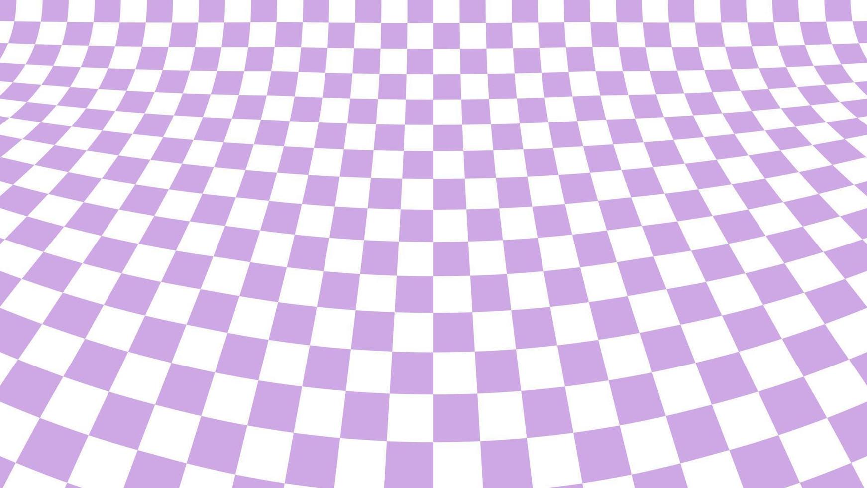 aesthetic cute abstract purple and white distorted checkers, checkerboard wallpaper illustration, perfect for backdrop, wallpaper, background, banner, cover