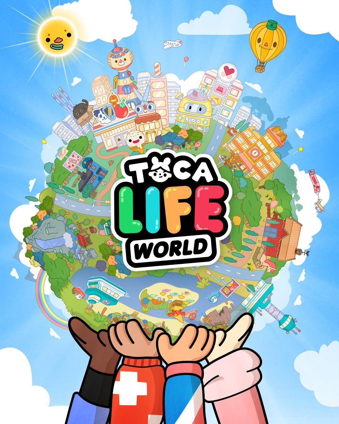 Create your own world, World wallpaper, Toca boca life