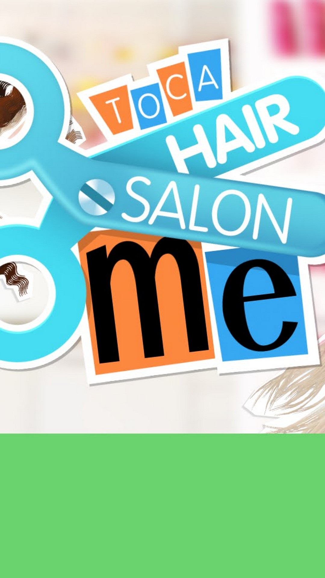Toca Hair Salon 3 Me is a fun game for kids to play and create hairstyles. - Toca Boca