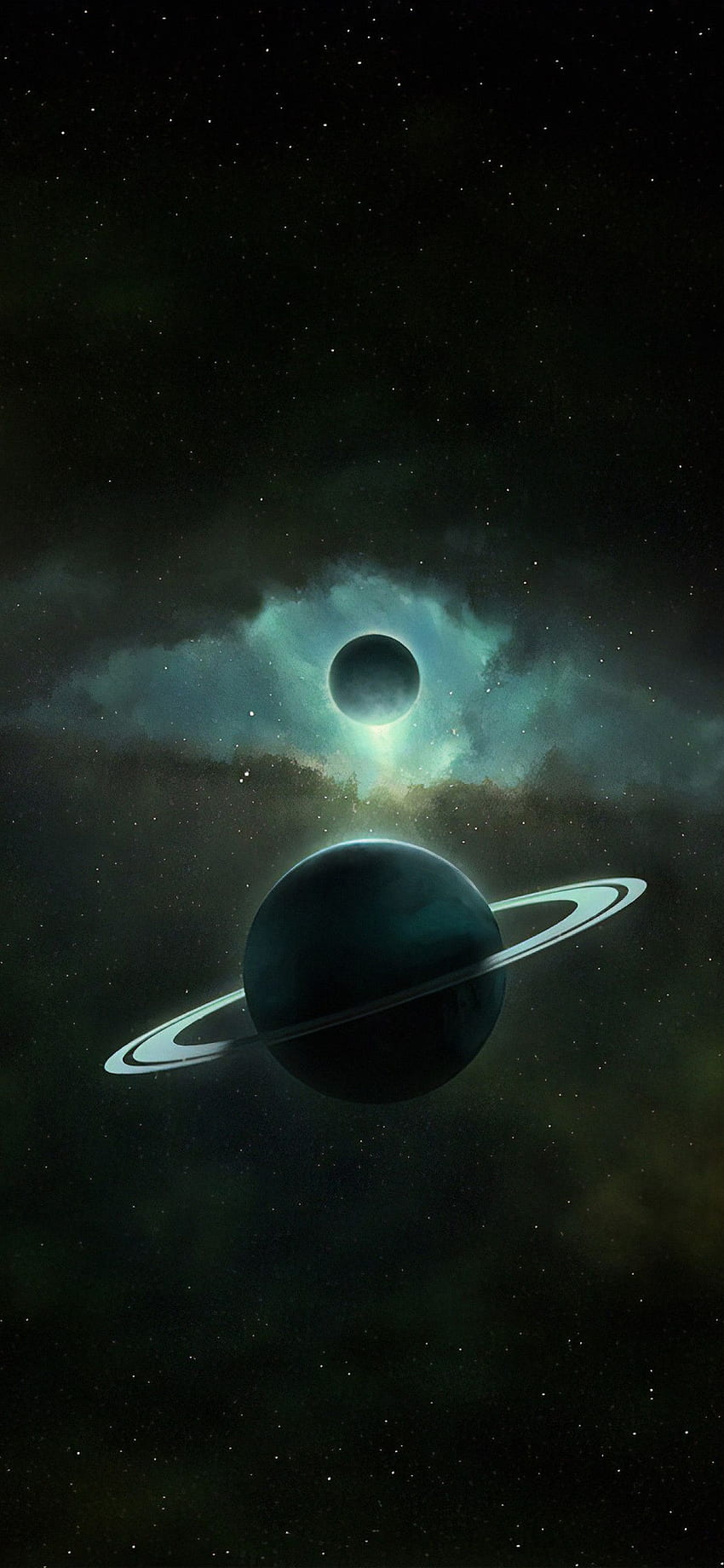 Saturn Planet Art iPhone XS MAX, , Background, and, Cute Saturn HD phone wallpaper