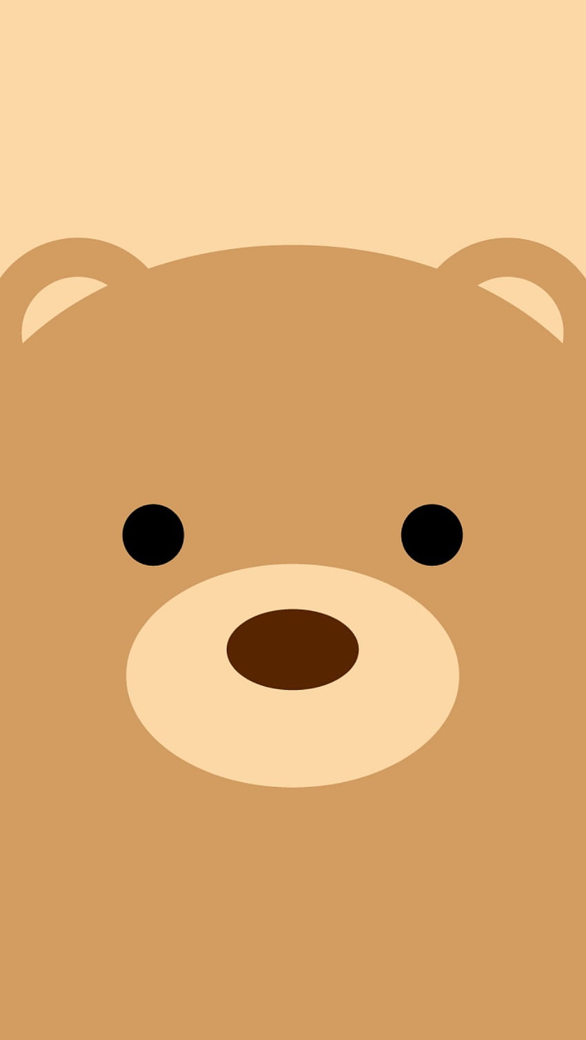Cute bear for iphoneúsqueda de Google, Teddy Bear Face HD phone wallpaper