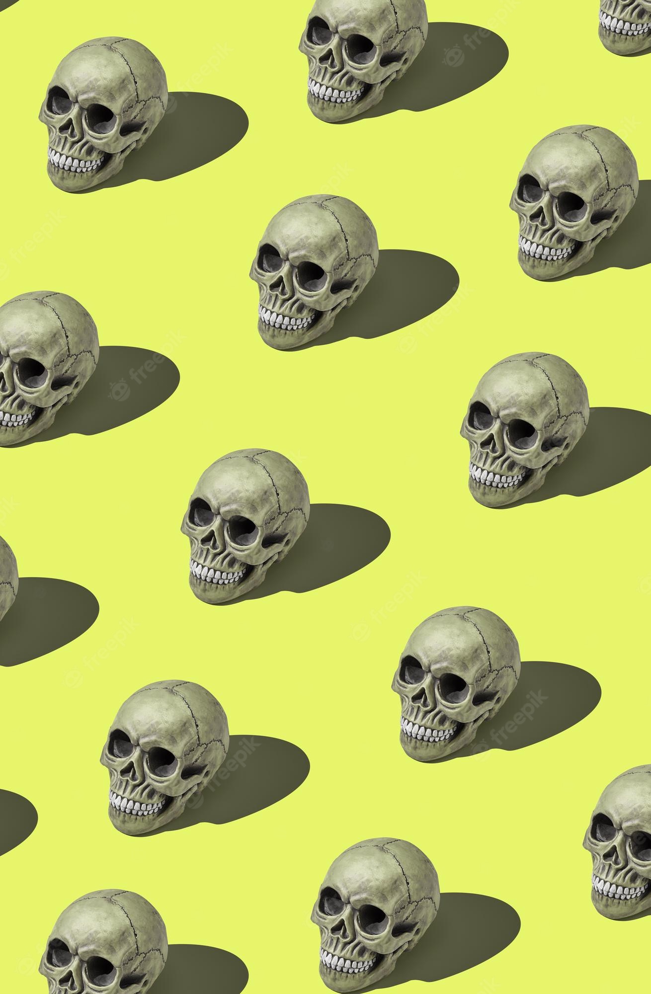 Skull Background Image