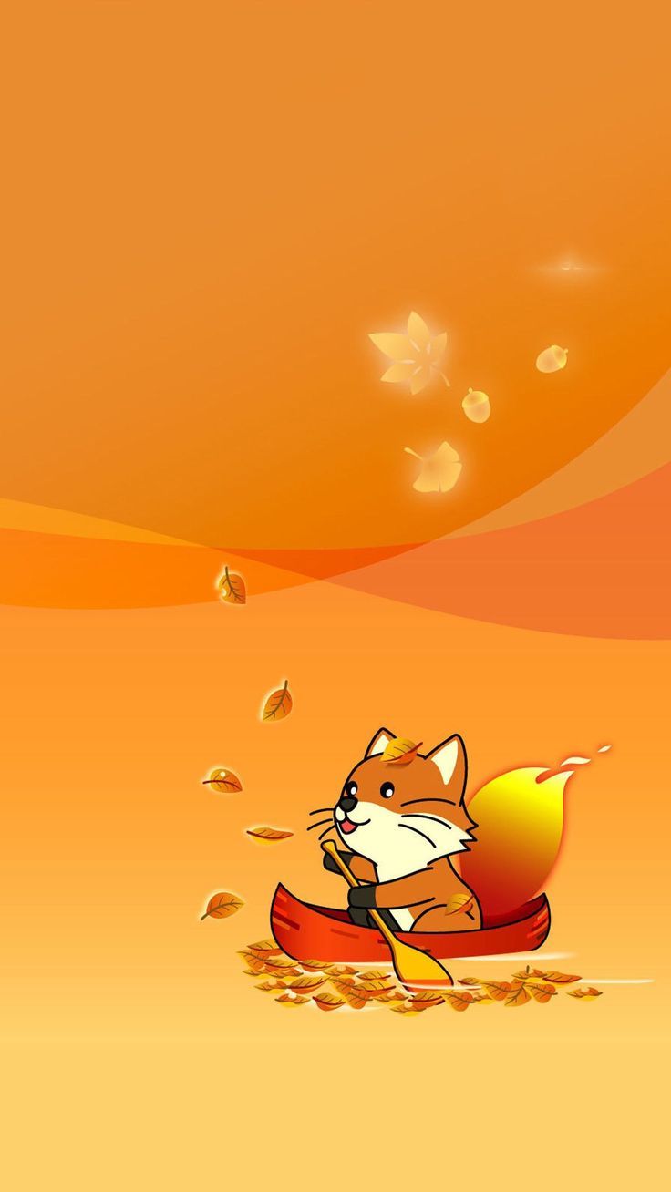 Fox so cute. Cute fall wallpaper, Fall wallpaper, iPhone wallpaper fall