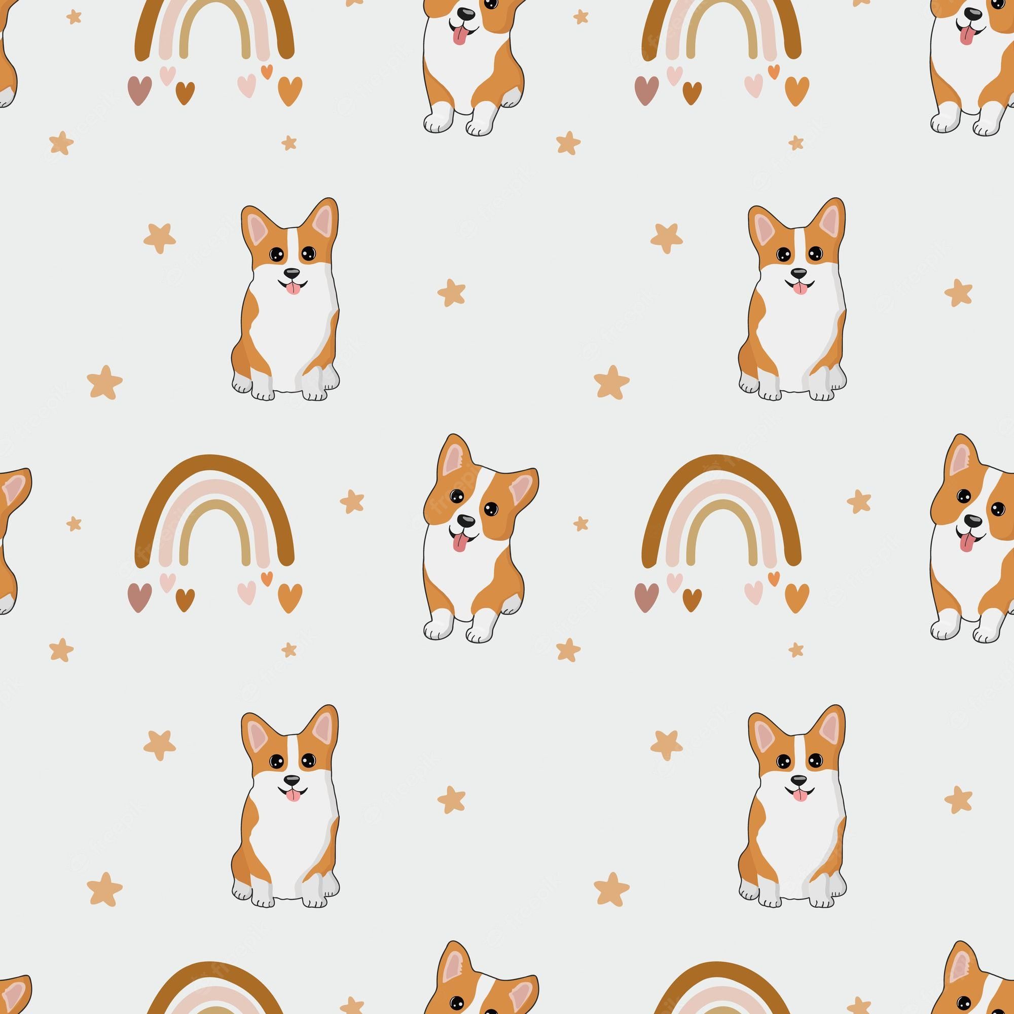 Kawaii corgi Vectors & Illustrations for Free Download