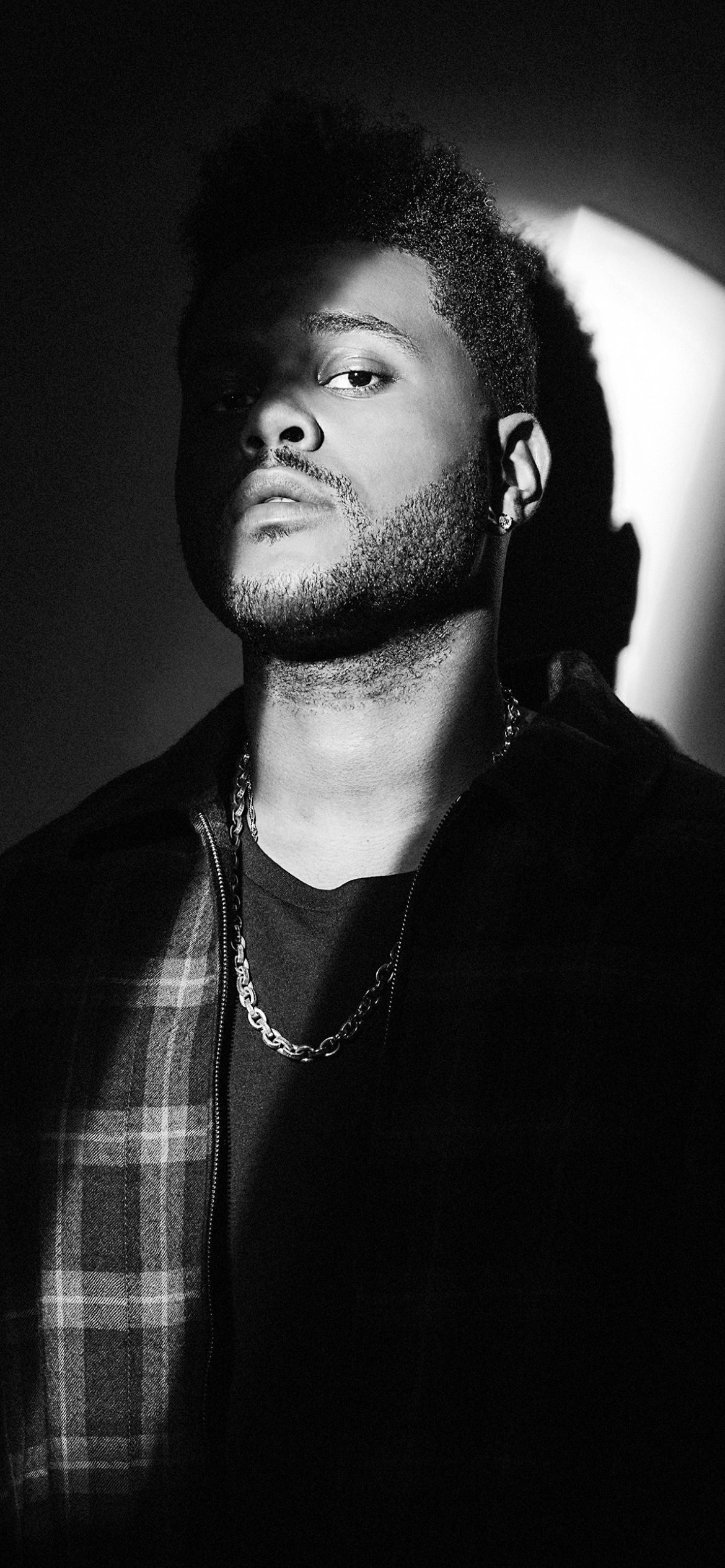The Weeknd Wallpaper 4K, Canadian Singer, Black Dark