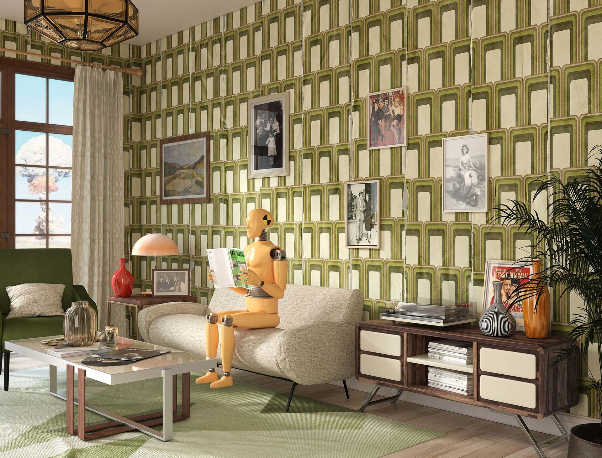 Wallpaper Collection Mid Century