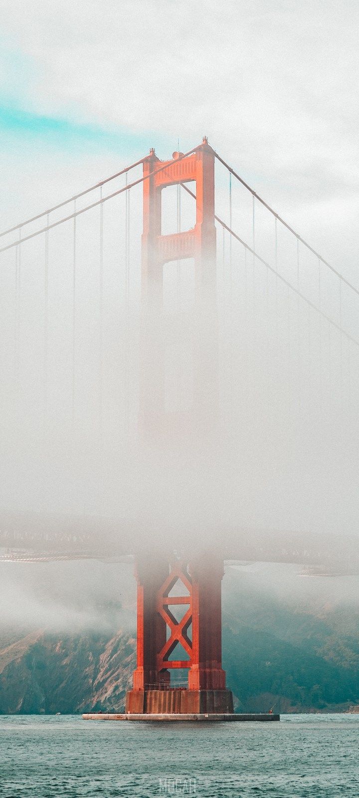 Golden Gate Bridge, Bridge, Water, Fog, Sea, Motorola Moto G9 wallpaper HD download, 720x1600 Gallery HD Wallpaper