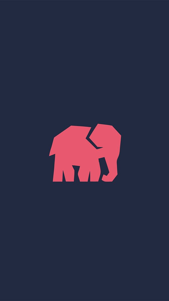 Elephant Logo Wallpaper