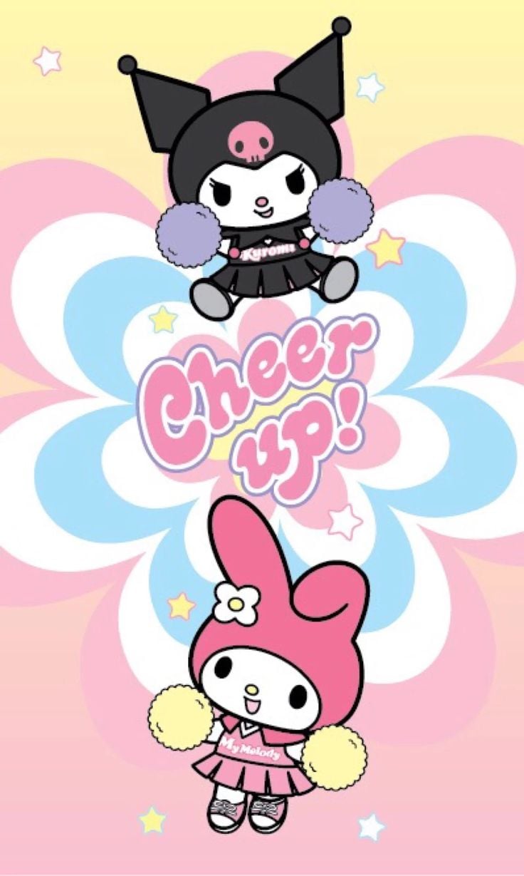 Cheer up - wallpaper - Kuromi
