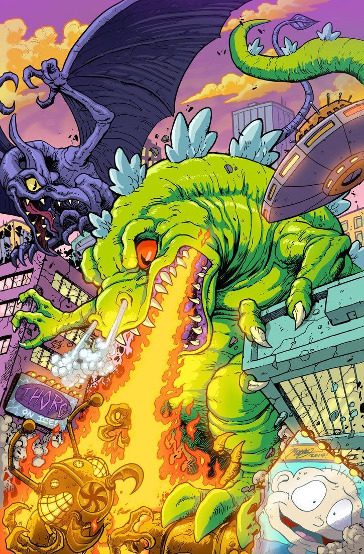 Reptar Wallpaper