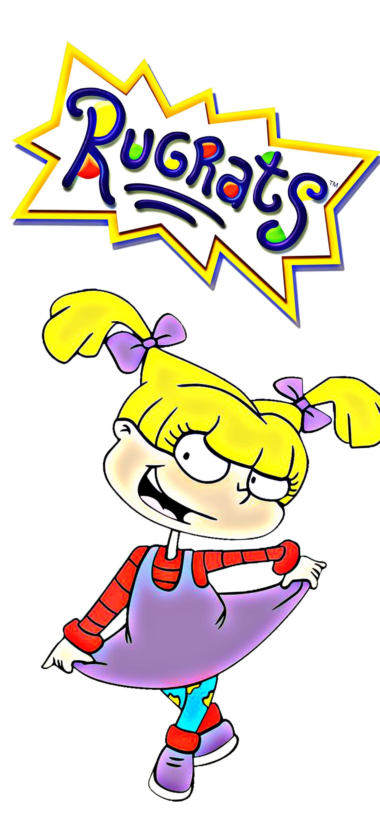 The cartoon character of ruggas is shown in this image - Rugrats