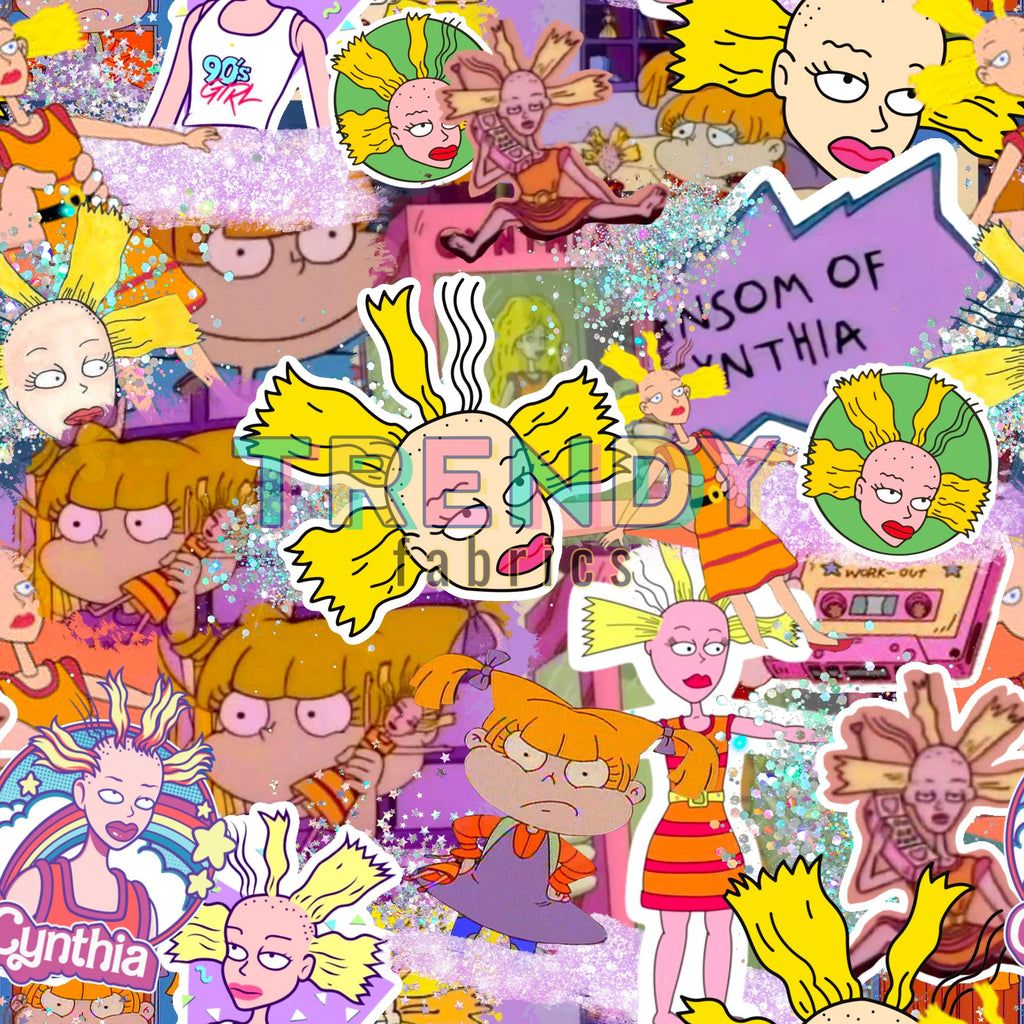 A collection of stickers featuring the characters from cartoon network's show - Rugrats