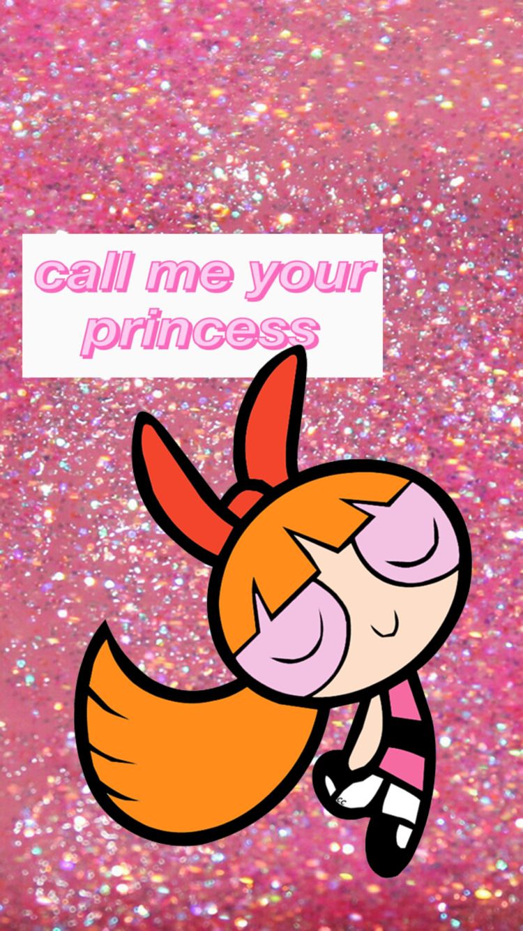 Bubbles from the Powerpuff Girls with the caption 