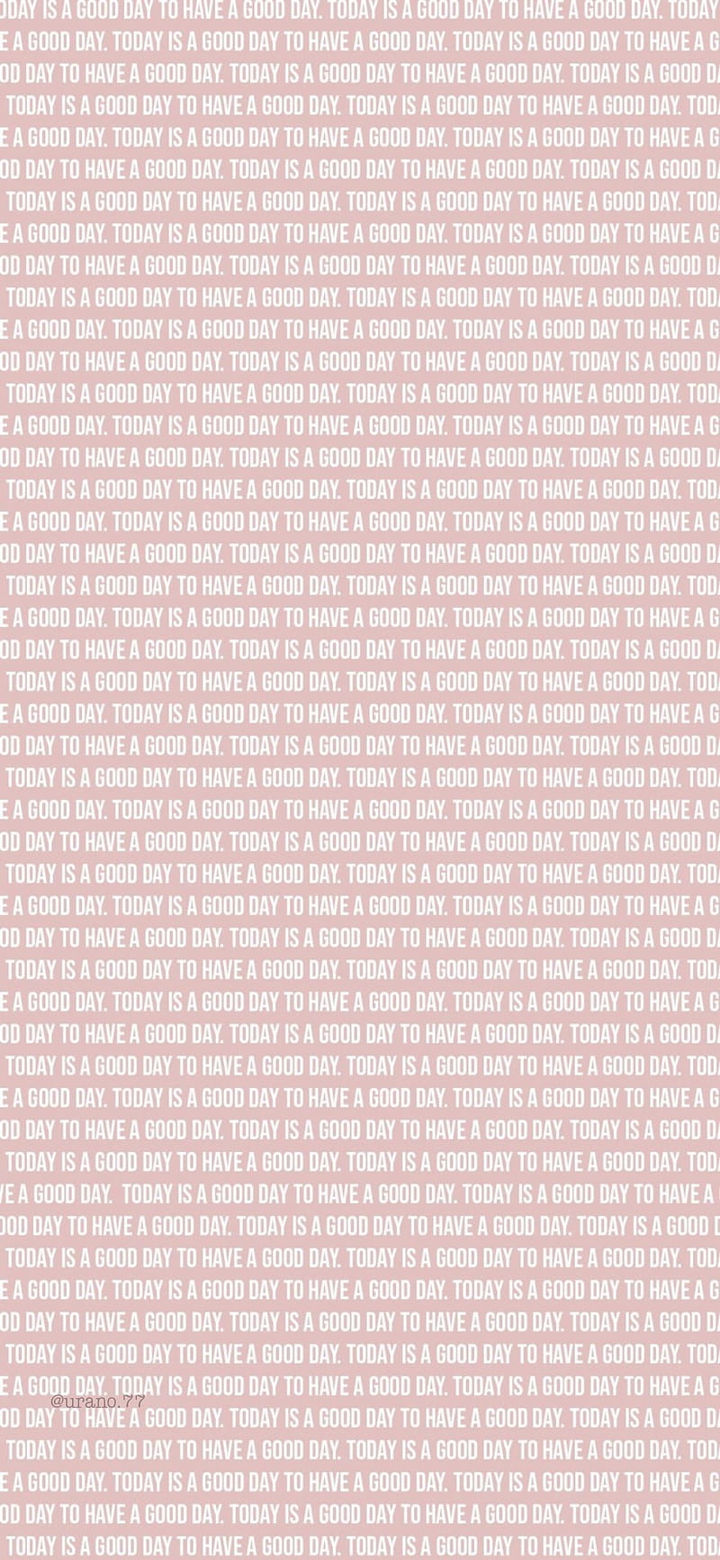 A pink and white patterned background with the words 