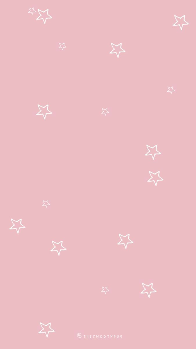 Pink star wallpaper. Star wallpaper, Cute patterns wallpaper, iPhone wallpaper vintage