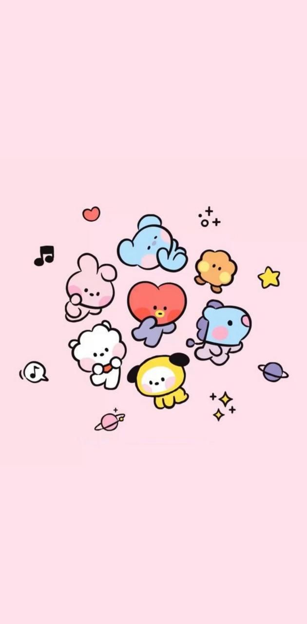 A collection of cute kids' characters - BT21