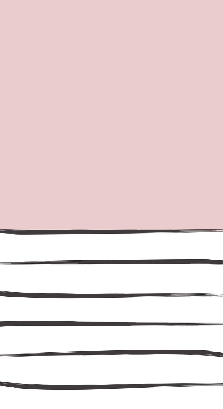 A pink and white striped background with black lines - Blush