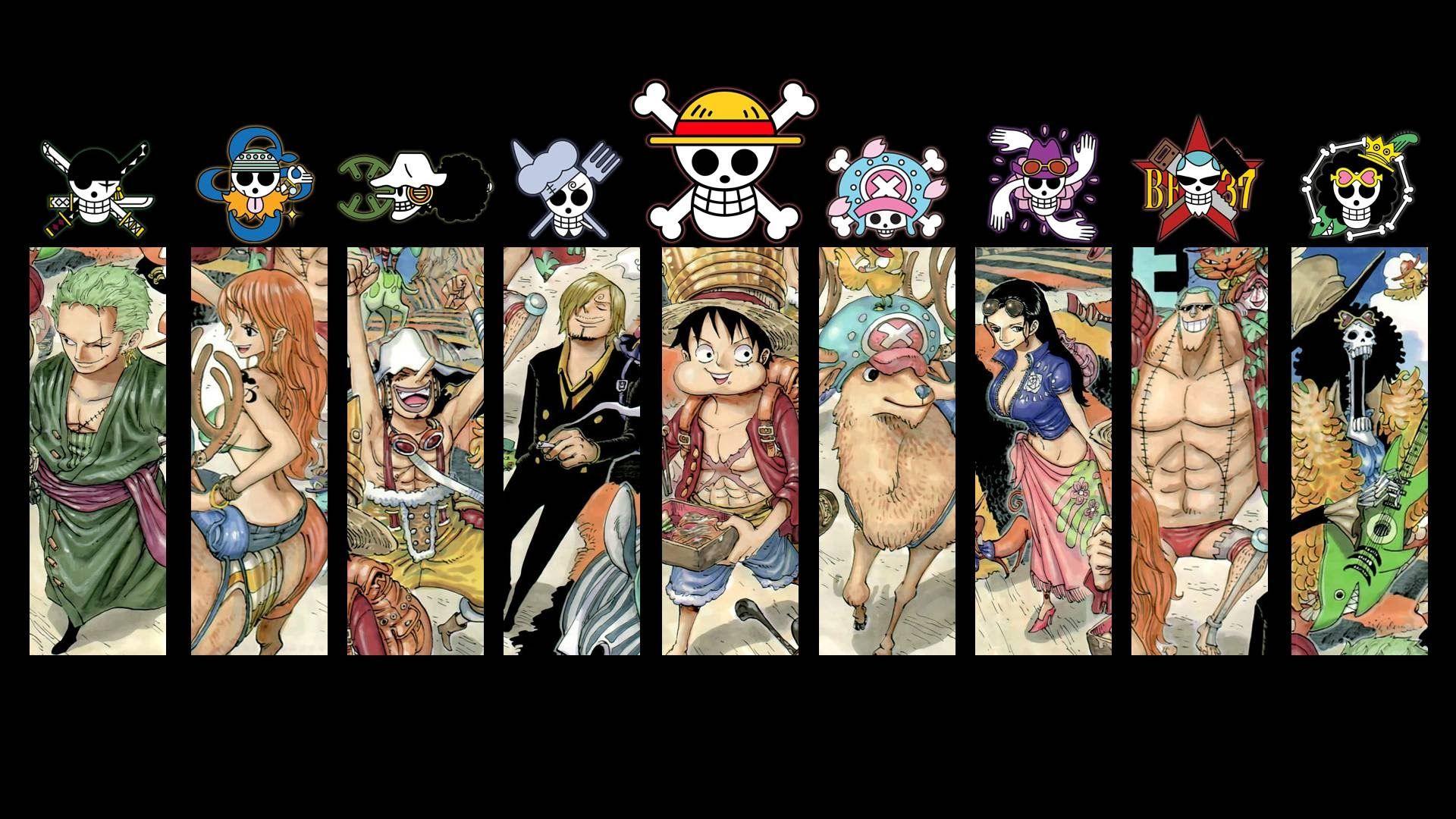 One Piece Aesthetic Desktop Wallpaper