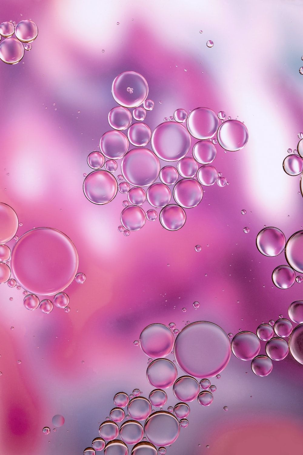 A close up of some bubbles in the water - Bubbles