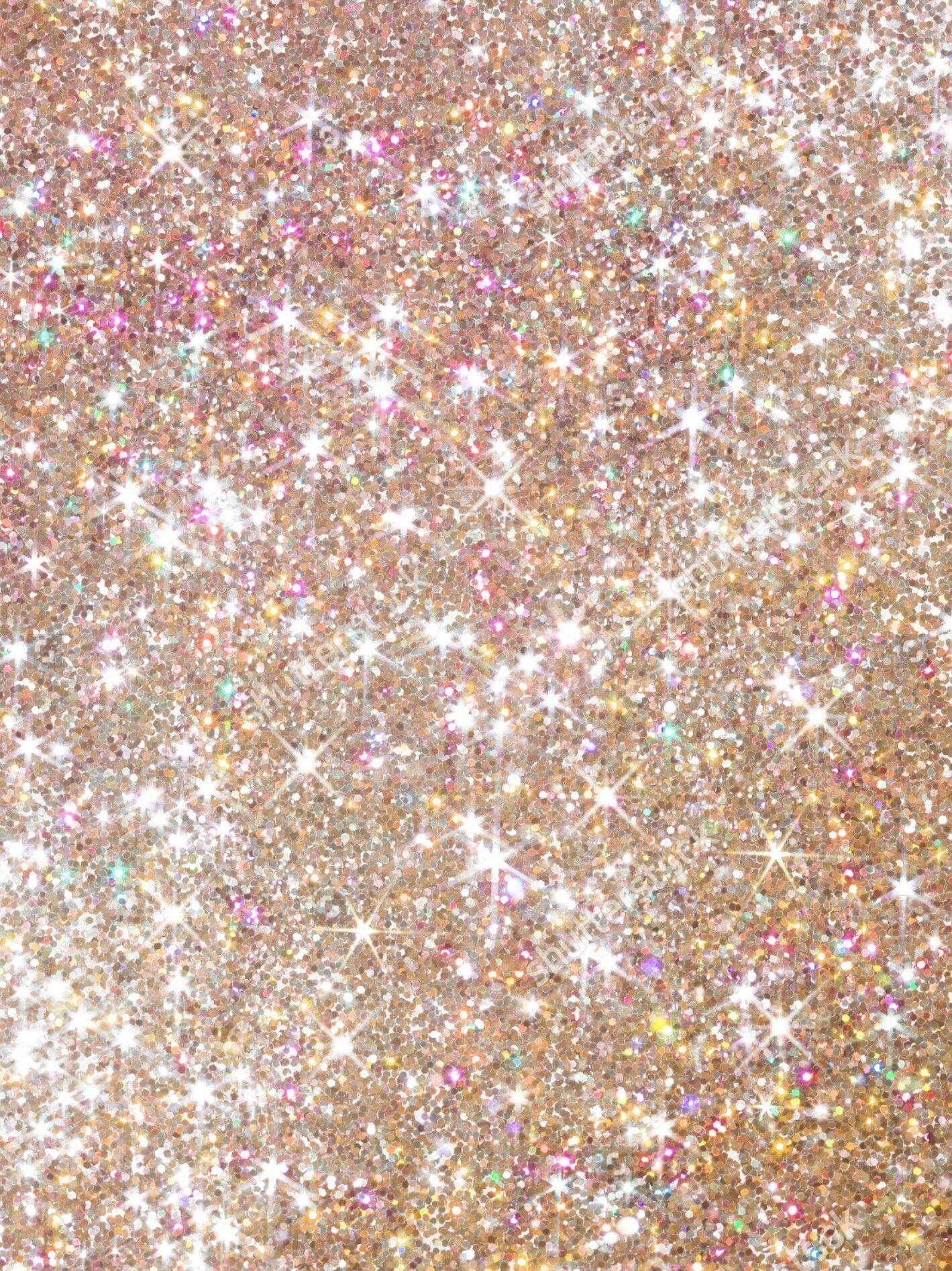 A close up of glitter on the ground - Champagne