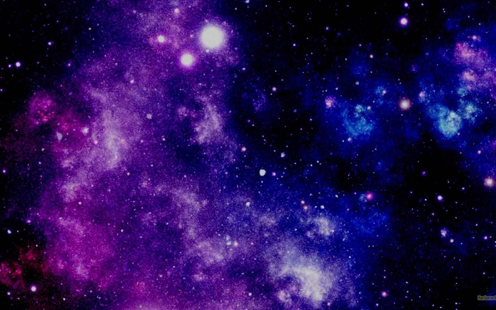 Aesthetic Purple Galaxy Wallpaper
