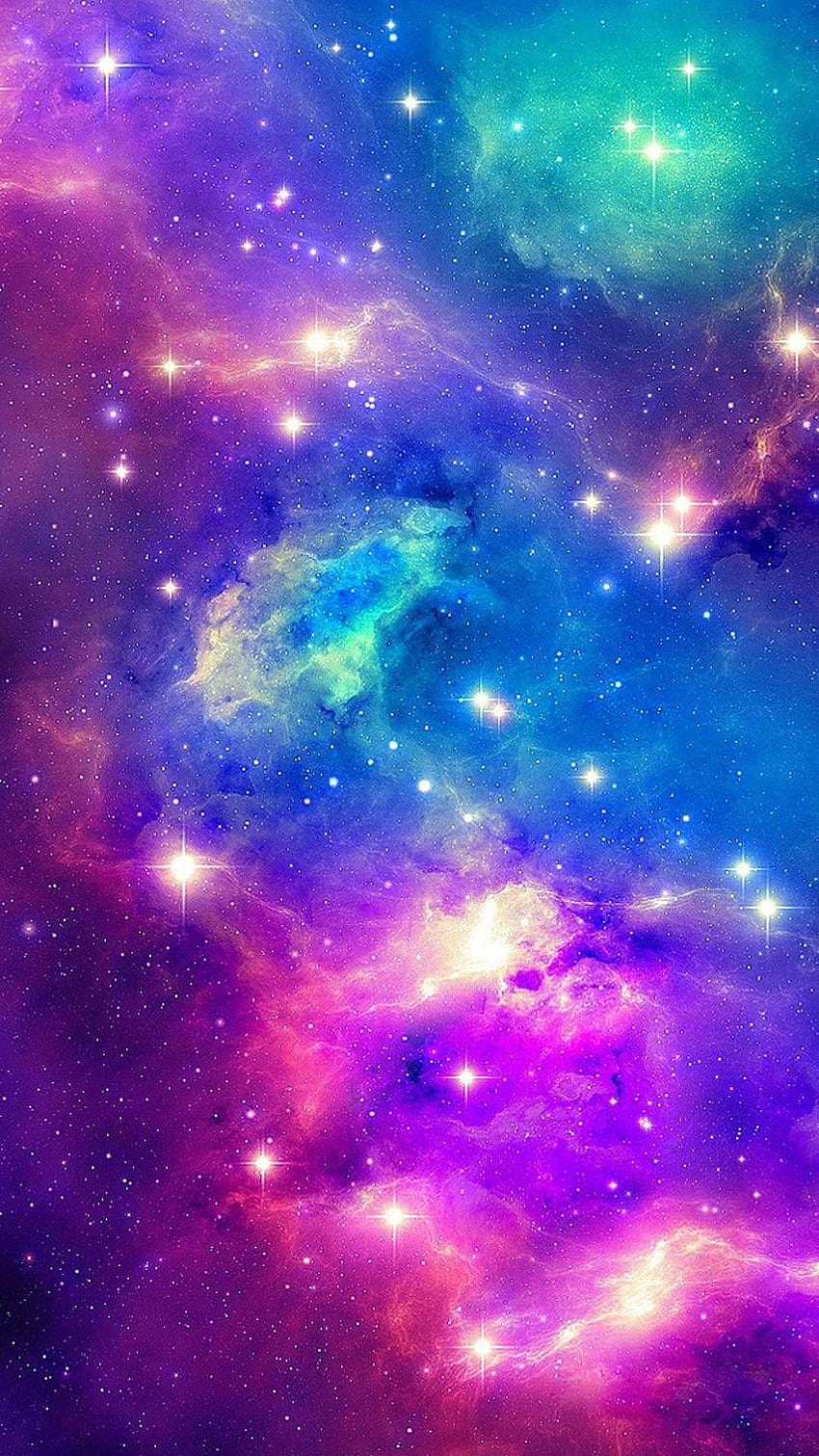 A galaxy wallpaper with stars and nebulas - Galaxy