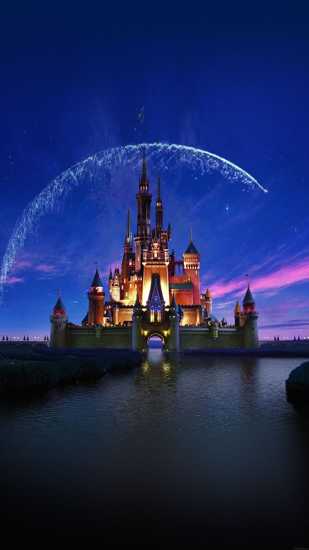 Disney castle wallpaper for your iPhone 6 from Everpix. - Castle