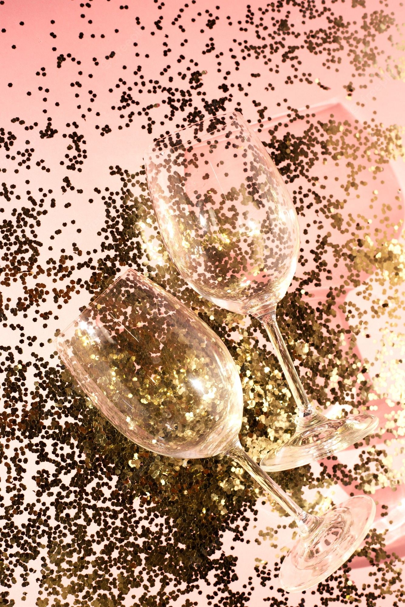 Champagne Glitter Background Image