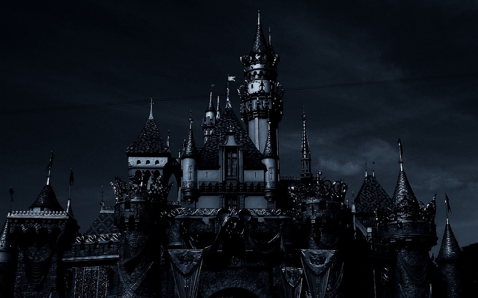 The dark castle wallpaper 2560x1600 resolution - Castle