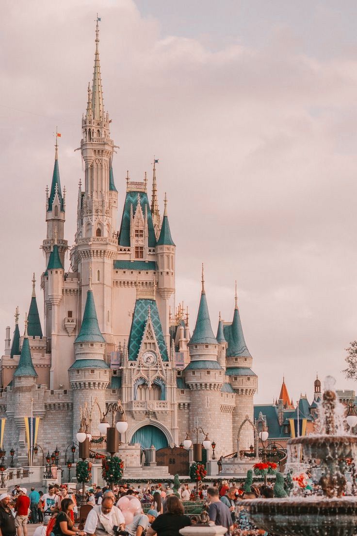 Disney Castle HD Lockscreen. Disney wallpaper, Disney world castle, Orlando travel