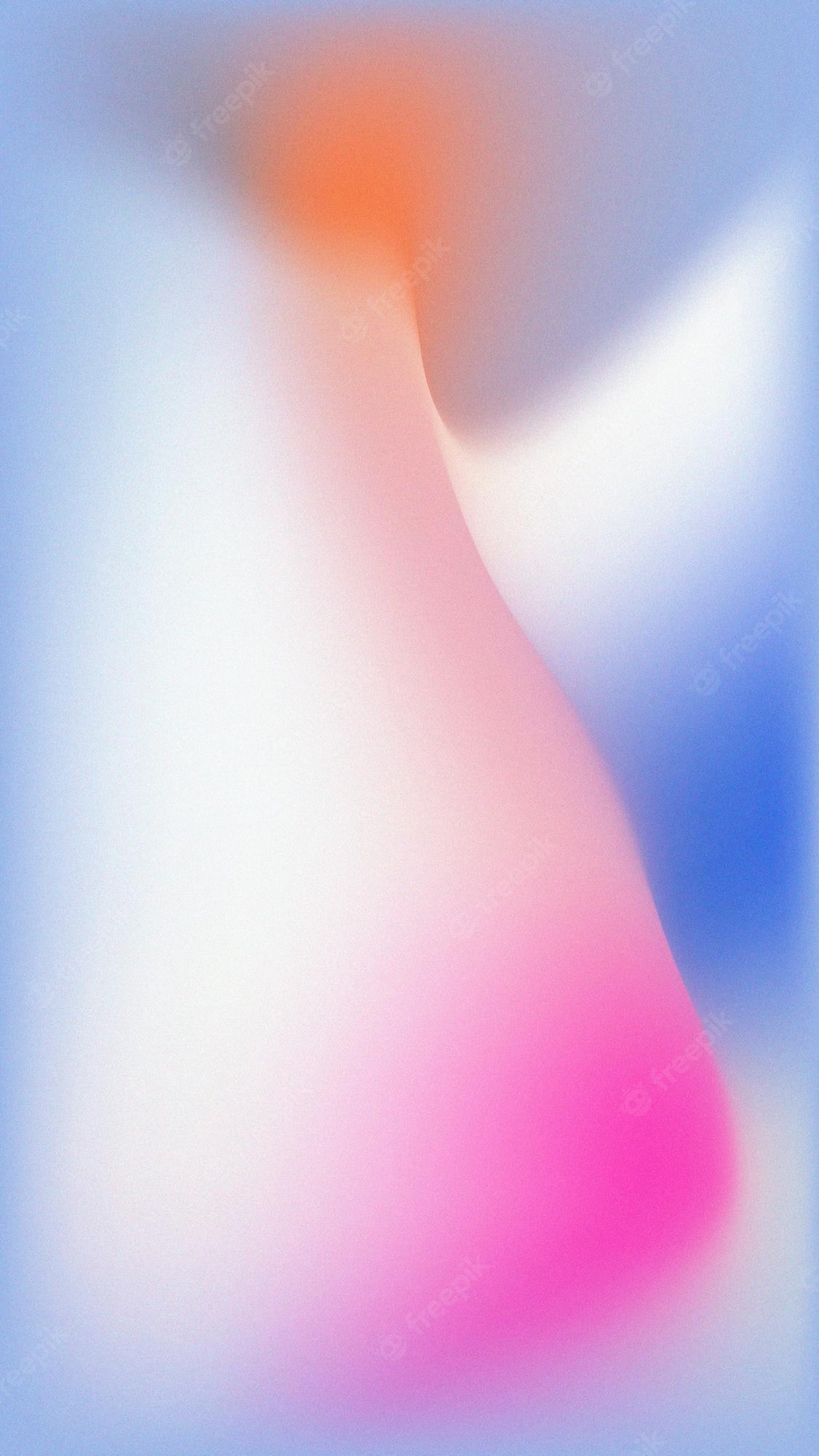 Free Vector. Gradient blur colorful phone wallpaper vector
