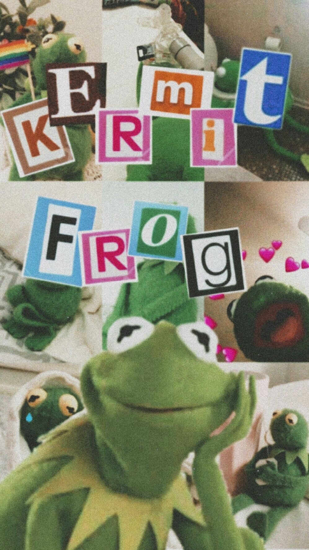 kermitfrog #aesthetics #edit #editing. Frog wallpaper, Funny phone wallpaper, Wallpaper iphone cute