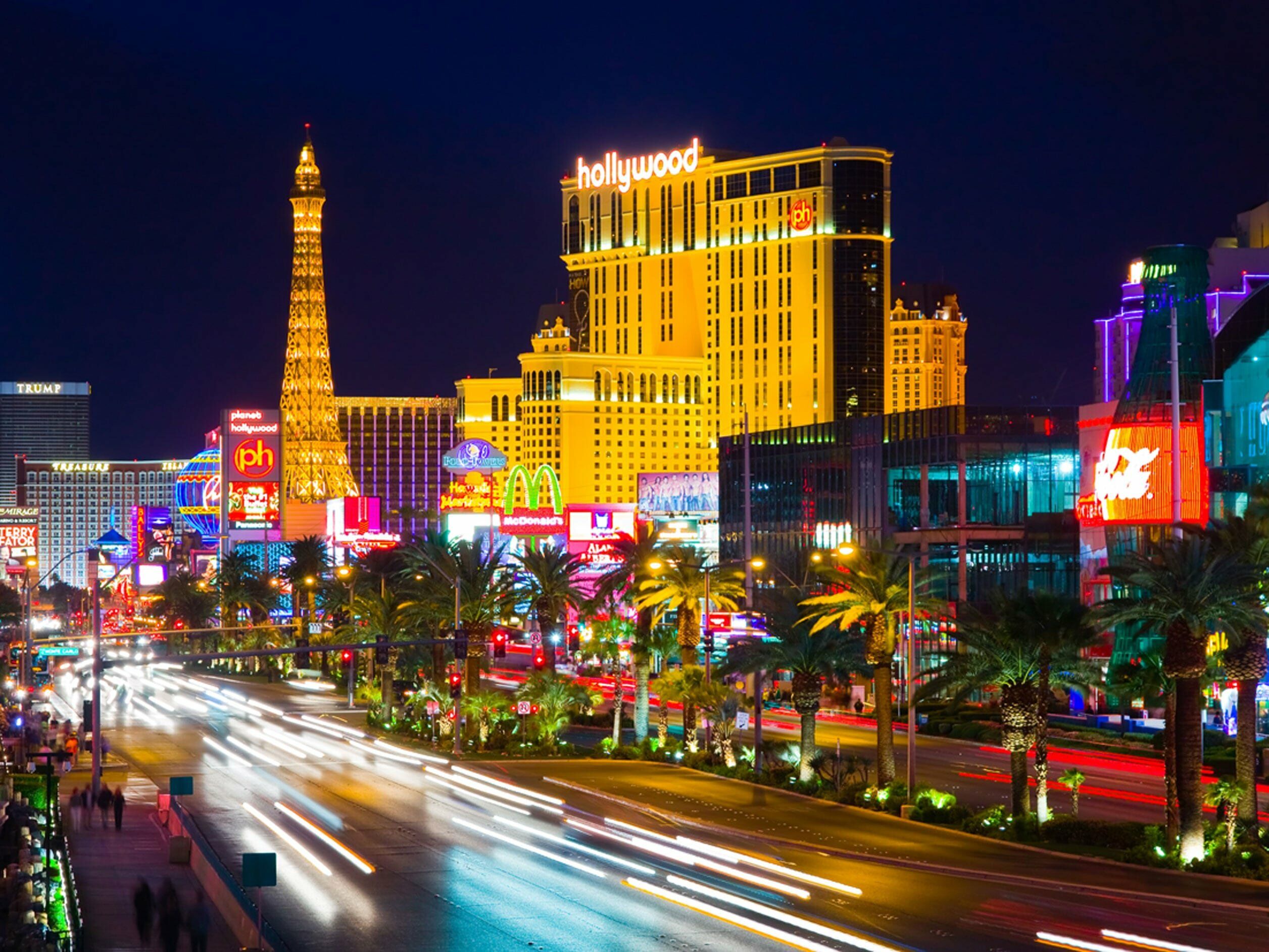 The Las Vegas Strip is one of the most famous and most visited tourist destinations in the world. - Las Vegas