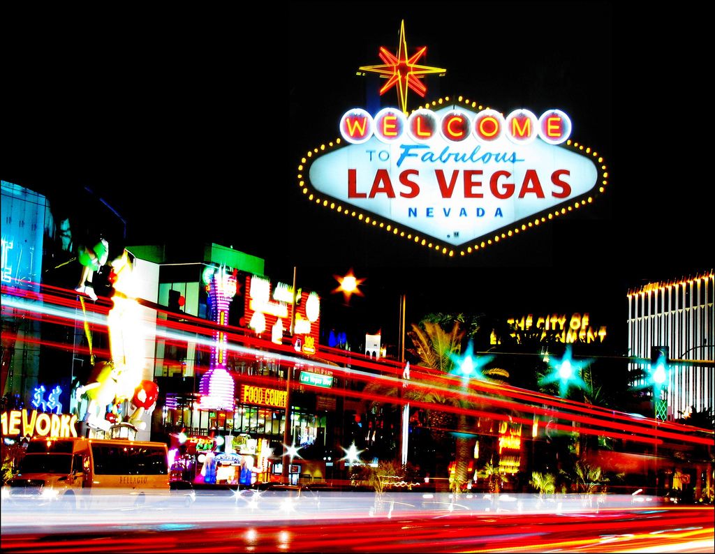 A neon sign that says welcome to las vegas - Las Vegas